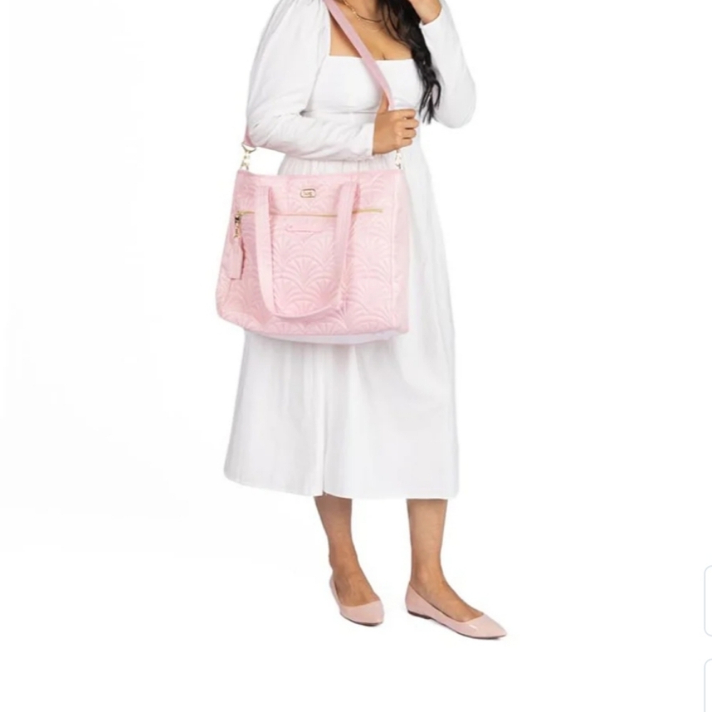 Lug - Paddle Wicked Collection Crossbody Bag - Bubble Pink - Picture 10 of 16